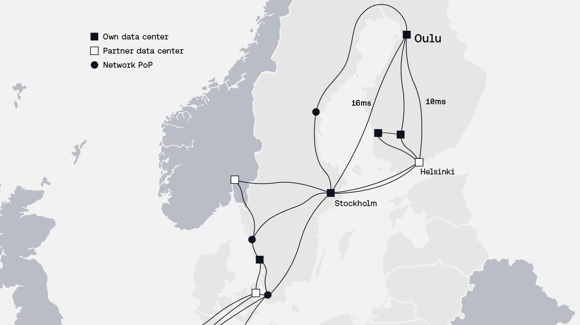 Built in Oulu, connected across the Nordics